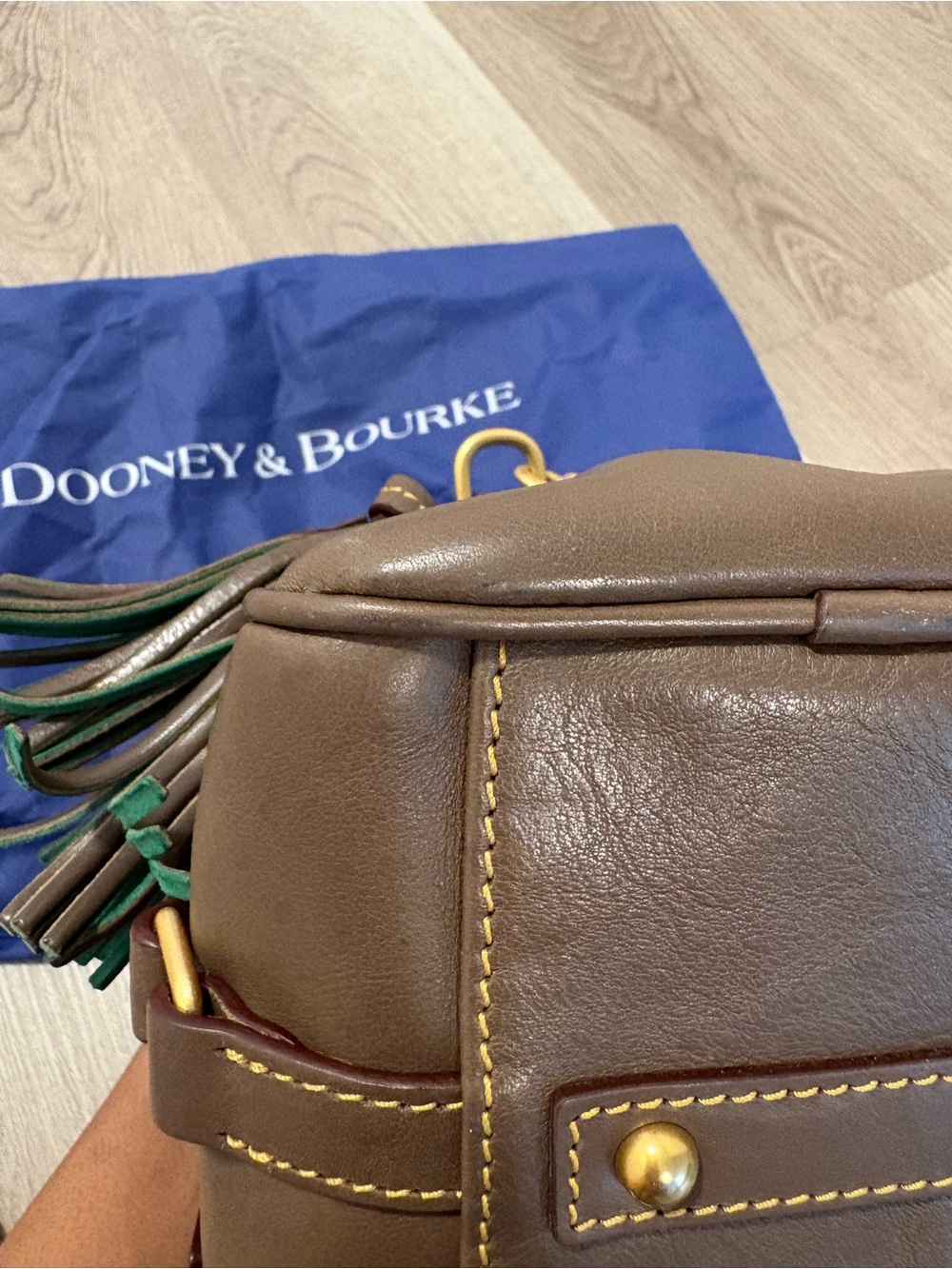 Dooney & Bourke micro satchel Florentine - Picture 5 of 11